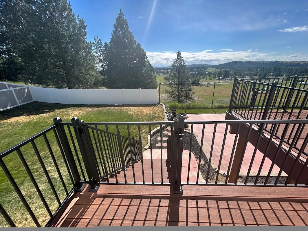 Childproof Gate Deck Handrail Medical Lake