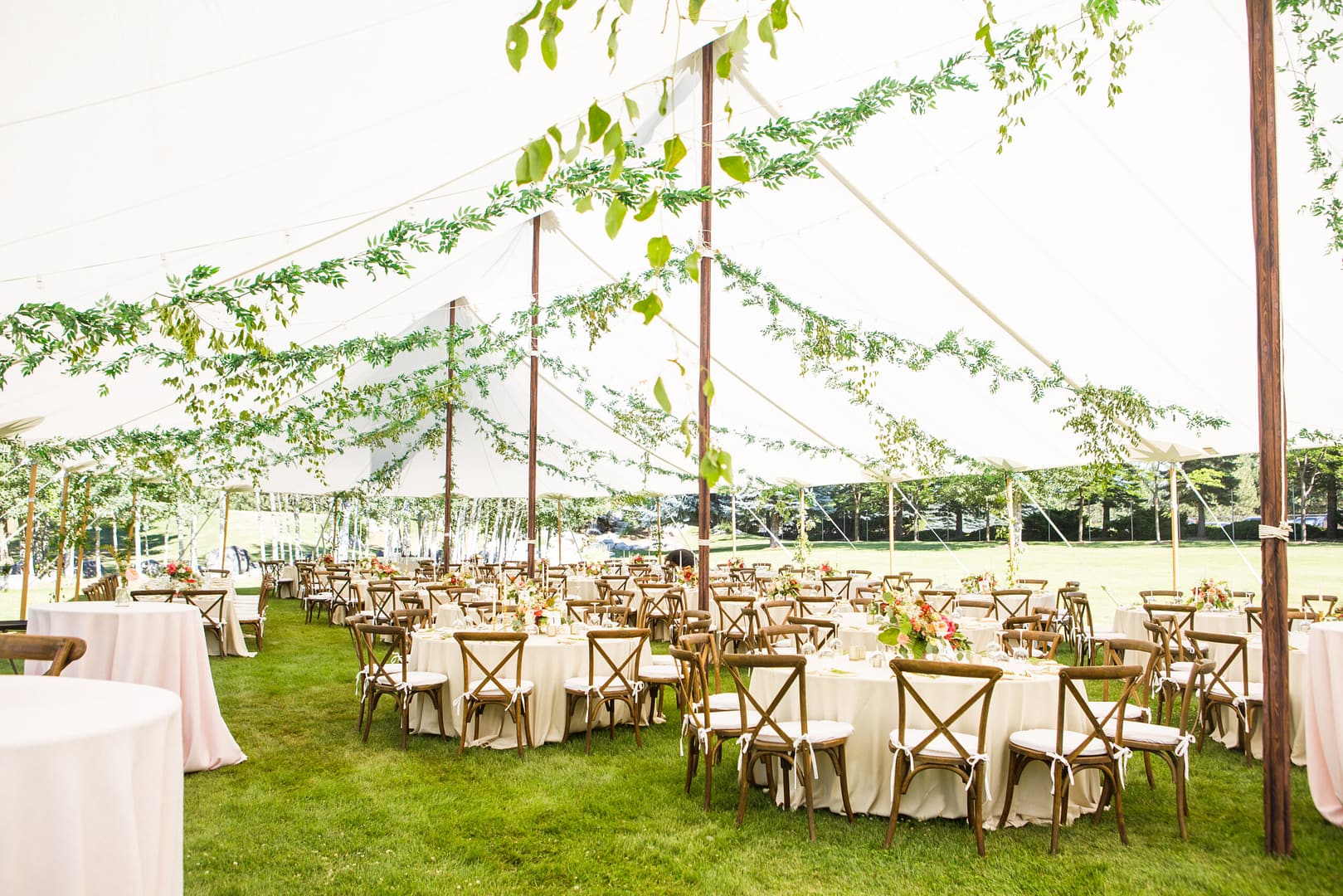 outdoor wedding event