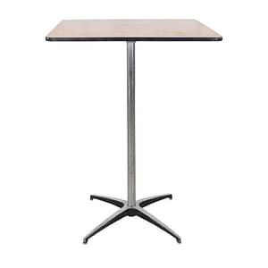 30" Square, Cocktail Height Table