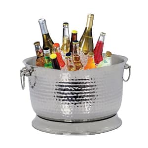 Hammered Beverage Tub, 20 Qt