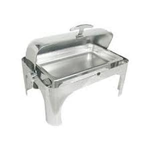 Roll-Top Rectangular Stainless Chafer