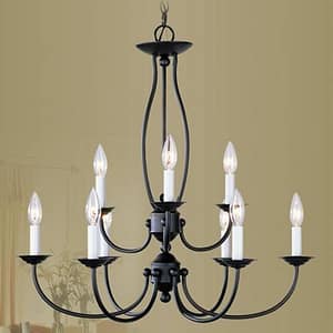 Dark Bronze Chandelier