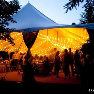 Pole & Sailcloth Tent Lighting