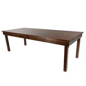 8' Fruitwood Farm Table