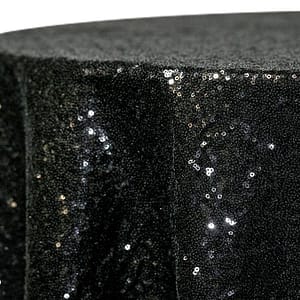 Black Glimmer Sequin