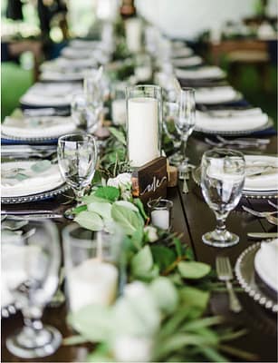 Event Rents INW Table Setting