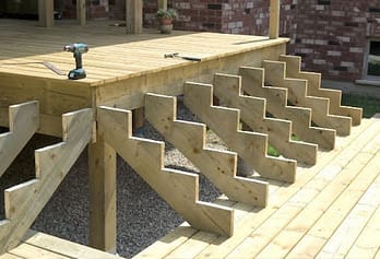 How To Build Deck Stairs Quickly and Easily