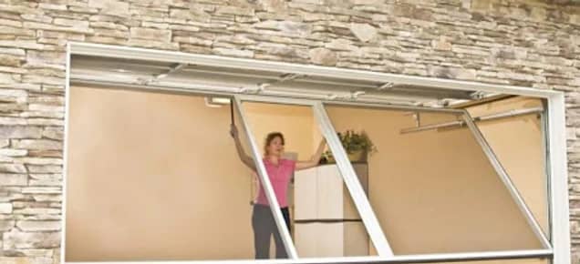 garage screen door