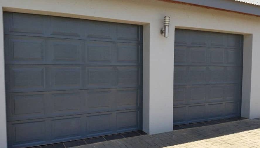 gray garage door image