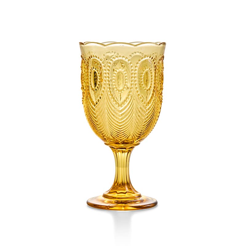 COMING SOON! Amber Lillian Goblet 10oz