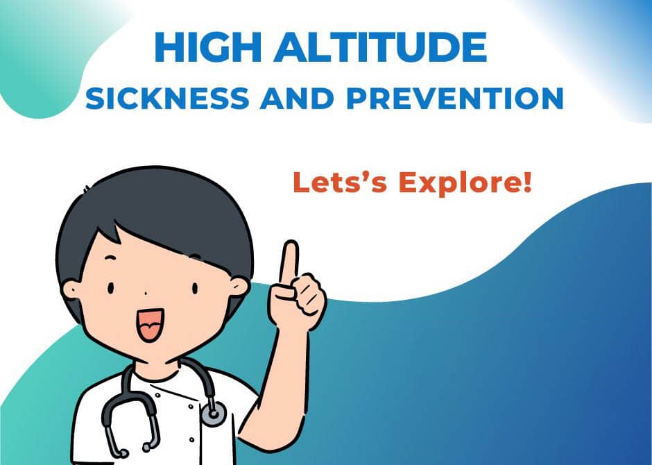 Altitude sickness and prevention icon